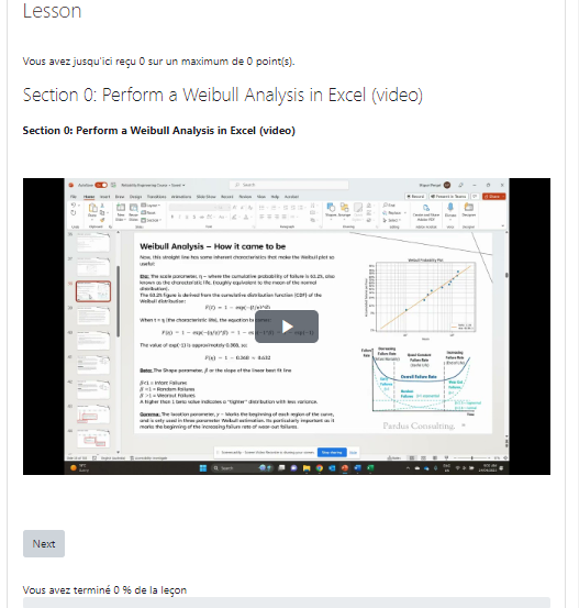 Perform a Weibull Analysis in Excel (video)